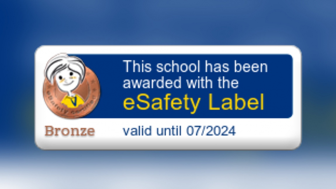 Okulumuz E-Safety Label Bronz Etiketi Aldı.