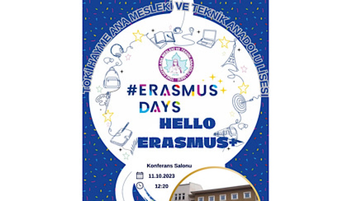 ERASMUS DAYS (ERASMUS GÜNLERİ) 9-14 EKİM 2023