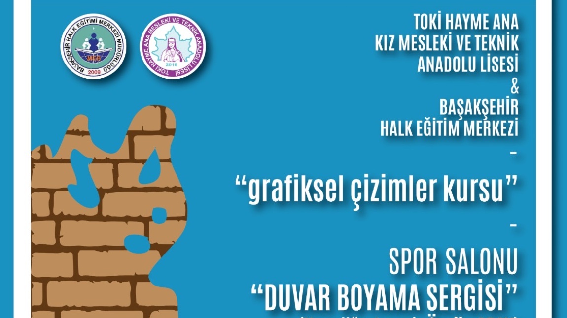 GRAFİKSEL ÇİZİMLER KURSU DUVAR RESİMLERİ SERGİSİ